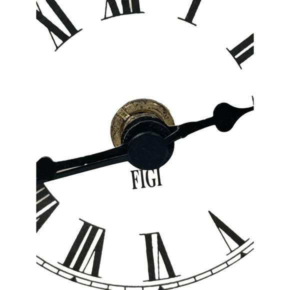 Figi Graphics Boudoir Reflection Vintage 1996 Victorian Clock Resin 1AA Battery - Picture 14 of 17